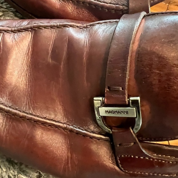 Magnanni Tonio Bit Loafer 20309 Dark Brown Leather Size 9 M $375 main image 9
